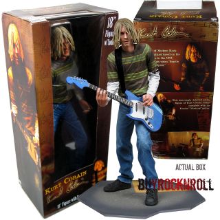NECA 2007 Collectible Kurt Cobain 18 Figure with Sound and Mustang