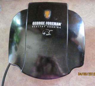 George Foreman Healthy Cooking Indoor Grill GR0036B