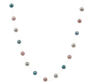 Honora Cultured FreshwaterPearl Multi color Floating 18 Necklace