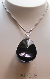  Psydelic LG Black Scarabee 23 Silver Cocoon Necklace Jewelry