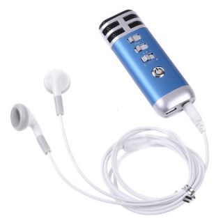  Microphone Karaoke Player Home KTV Work with iPhone iPad MP3 MP4 PC