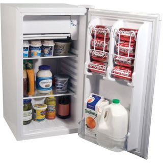 Cubic Foot Compact Refrigerator Freezer / Full Width Freezer