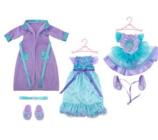Disney Princess & Me Set of 2 18 Deluxe Doll Outfits —