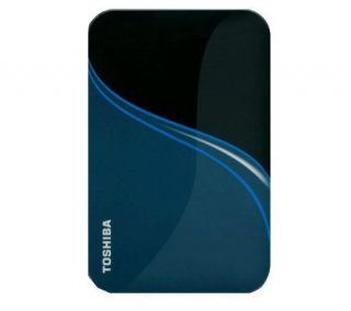 Toshiba HDDR500E04XL 500GB Portable External Hard Drive   Blue