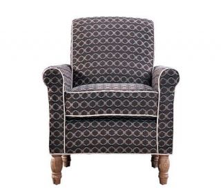 angeloHOME Harlow Vintage Moroccan Tile Pattern Chair —