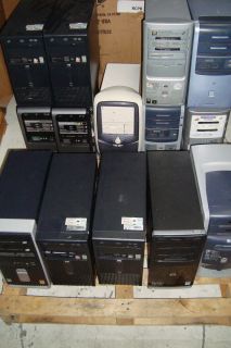 Lot of 14 HP Compaq Pavilion and Presario Desktops