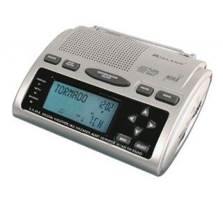 Midland WR300 SAME Weather Alert Monitor with AM/FM Radio —