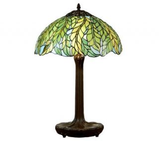 Tiffany Style Luscious Leaves 25 Table Lamp