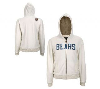 NFL Chicago Bears Womens Jacket with Sweater Lined Hood   A247024