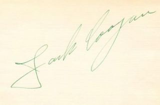 Jackie Coogan Vintage 1940s Original Signed Album Page Autographed