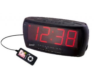 SuperSonic SC 373 Digital Jumbo Alarm Clock with AM/FM Radio