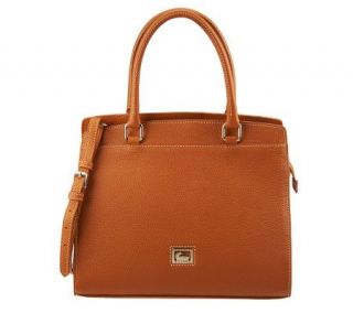 Dooney & Bourke Dillen Leather Blair Satchel Bag —