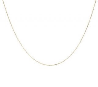 EternaGold 22 Spiral Box Necklace 14K Gold, 2.2g —
