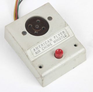  American Flyer Air Chime Whistle Controller Base w/ Wires   GOOD COND