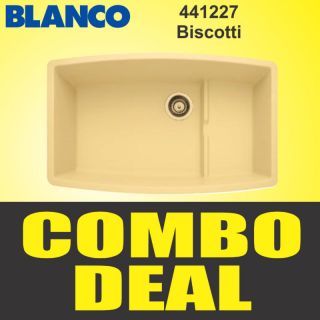 Blanco Kitchen Sink 441227 Composite Granite Biscotti