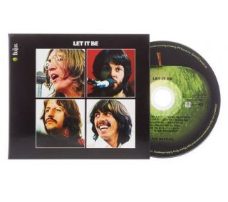 The Beatles Let It Be Remastered CD & Bonus Card —