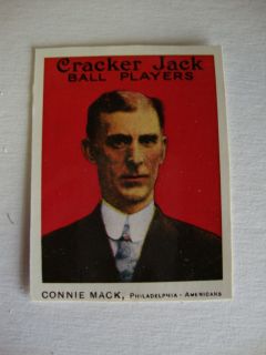 Dover RP 1915 Cracker Jack Series Connie Mack