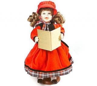 Christmas Carol 12 inch Porcelain Doll by Marie Osmond —