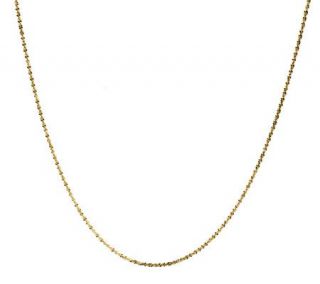 EternaGold 24 Criss Cross Necklace 14K Gold, 2.5g —