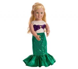 Doll/Plush Mermaid Costume by Little Adventures —