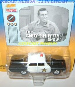 The Andy Griffith Show Police Cop Car Diecast JL RARE