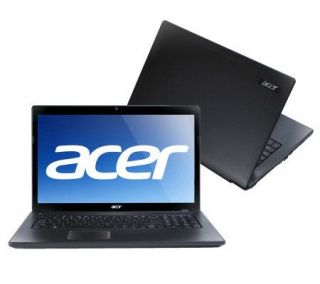 Acer 17.3 Notebook   4GB RAM, 500GB HD, DVDBurner & Webcam —
