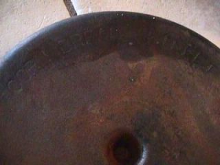 Antique Cast Iron 9 Cornbread Pan Skillet Patent Pending 8 Slice