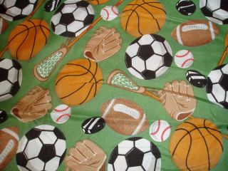  PLAY BALL, FUN & GAMES CHILDS FULL SZ SHEET SET NEW IN PACKAGE