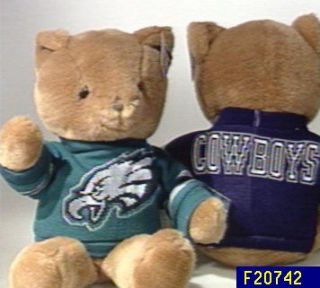 Choice of NFL Teddy Bears by Roxbury Mills —