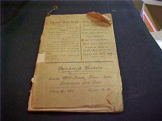 early clymer ny and corry pa telephone book l k