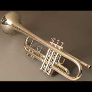 Professional CG Conn Connstellation 52BSP BB Silver Trumpet w Case