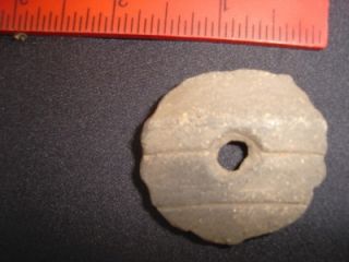  DISCOIDAL Mississippian Indian Artifact from Collinsville Illinois