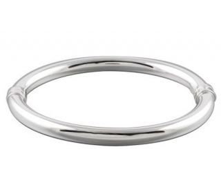 UltraFine Silver Average Size Polished Bangle Bracelet   J113932