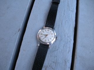 Vintage Grewaco 17 Jewels St Steel Incabloc Wristwatch