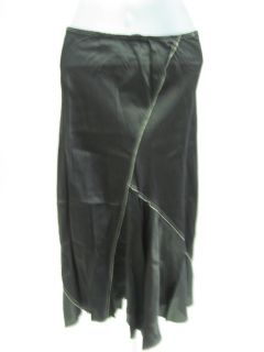 you are bidding on a quinta colonna gray asymmetrical skirt in a size