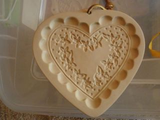 Brown Bag Cookie Molds Flower Heart Holiday Baking