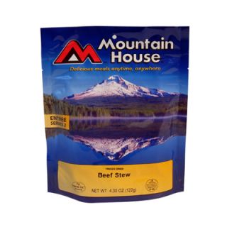 Mountain House Freeze Dried Food Pouch Beef Stew Fresh Supply