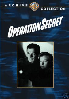  Operation Secret DVD Cornel Wilde Karl Malden