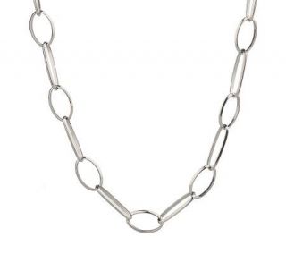 Steel by Design 36 Oval Link Necklace Stainless Steel —