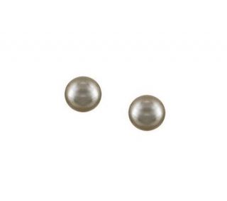 Polished 4.0mm Ball Stud Earrings, 14K Gold —