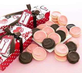 Cheryls Valentine Cookie Box   12 Sugar Free Cookies   M113347