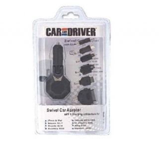 Car And Driver Swivel DC Car Charger —