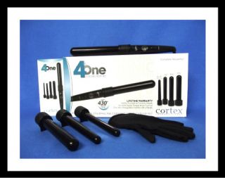 Cortex 4in1 Curling Iron Set tourmalin Ceramic Ionic Set