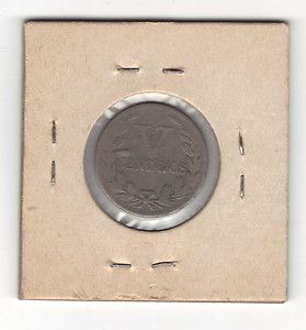  1946 Columbia V Centavos Coin