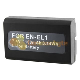 Battery for Nikon En EL1 Coolpix 775 880 885 995 4300