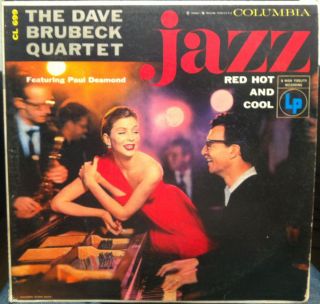 Dave Brubeck Jazz Red Hot Cool LP VG CL 699 6i DG