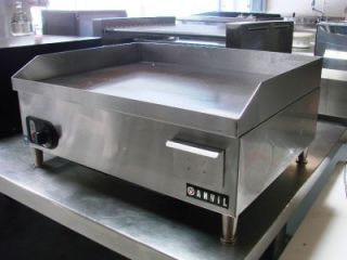 ANVIL AMERICA FTA8024 24 COMMERCIAL ELECTRIC GRIDDLE GRILL