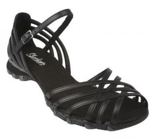 Skechers Leather Open Toe Multi strap Sport Sandals —