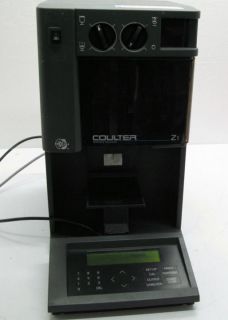 beckman coulter z1 particle counter w keypad