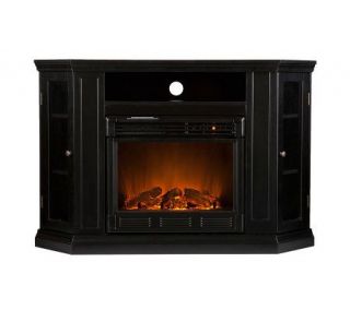 Adrian Convertible Media Electric Fireplace   Black   H354654